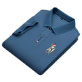 Camisa Masculina Bordada – Estilo Sofisticado, Confortável e Respirável