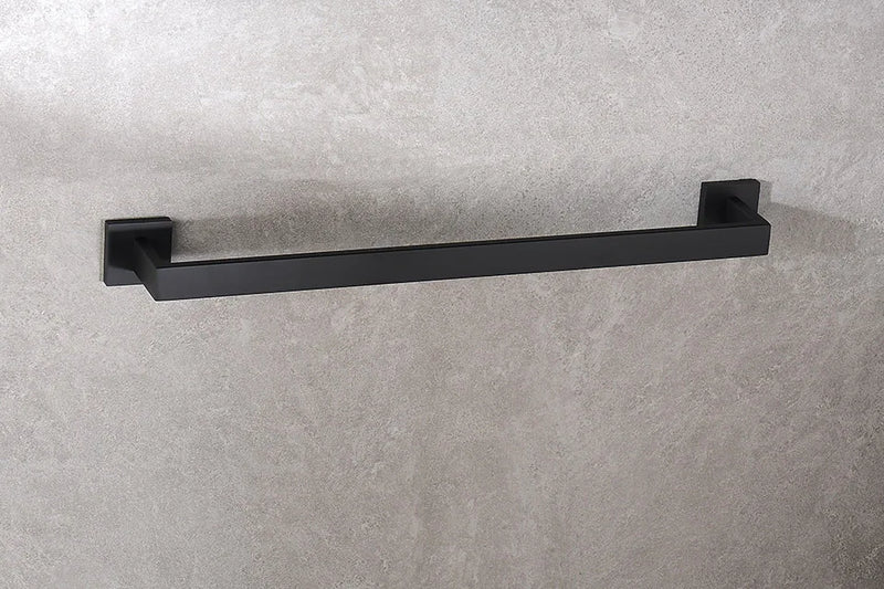 Suporte Para Banheiro Preto Fosco Aço Inox - Papel Higiênico Sabão Liquido e Acessórios Para Toalha e Sabonete