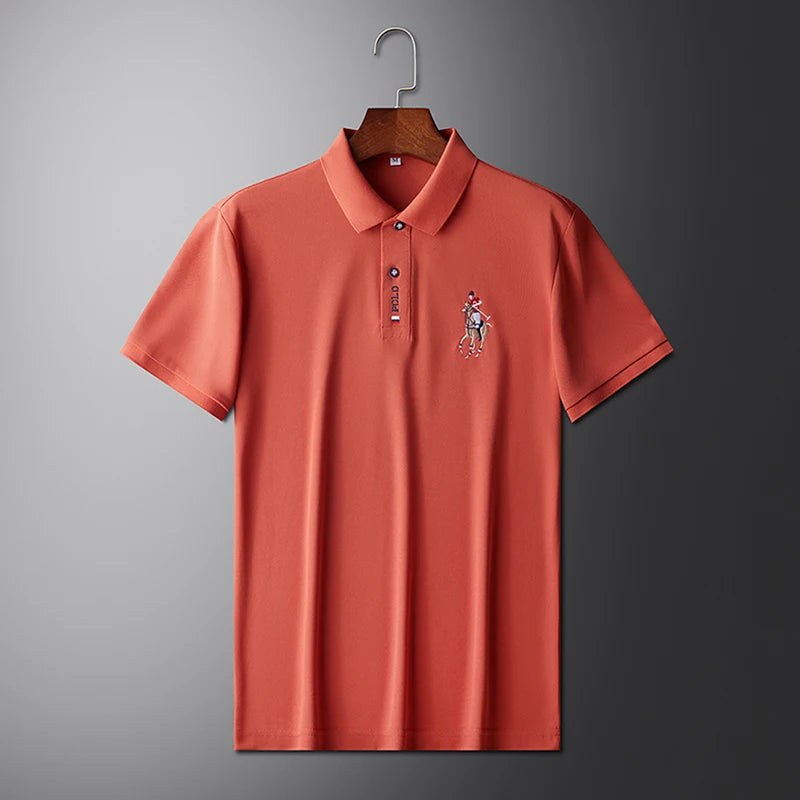Camisa Polo Masculina Bordada – Estilo Sofisticado e Conforto Incomparável