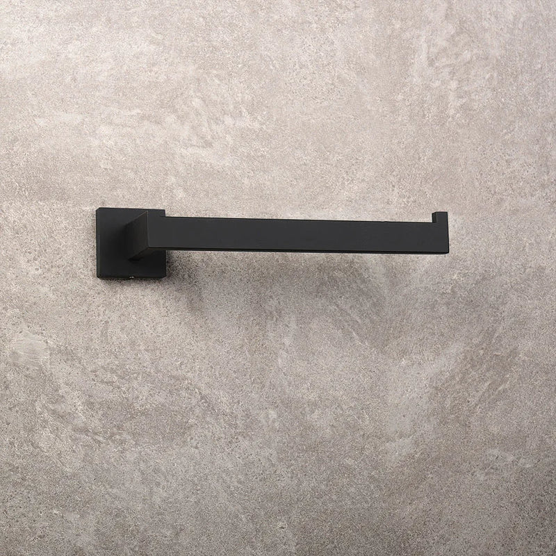 Suporte Para Banheiro Preto Fosco Aço Inox - Papel Higiênico Sabão Liquido e Acessórios Para Toalha e Sabonete