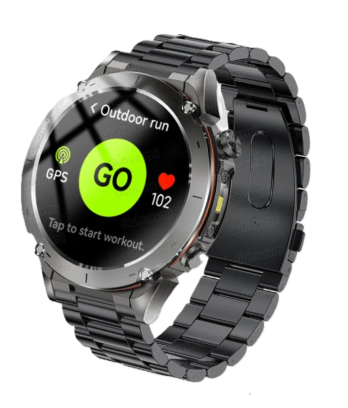 Relógio Inteligente PV Y101 GPS AMOLED 05ATM
